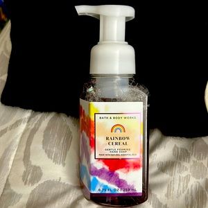 Rainbow cereal hand soap bath and body works